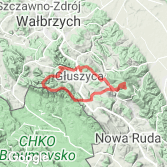 Mapa Zielony Szlak Wielka Sowa - Andrzejówka